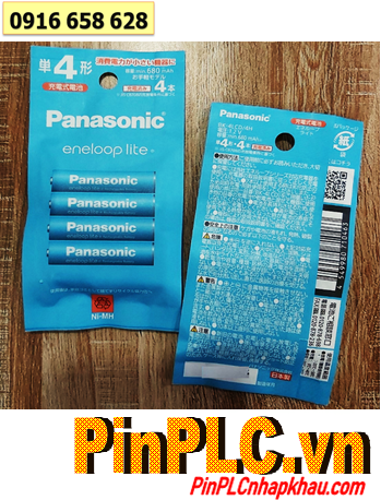 Panasonic EneloopLite BK-4LCD/4H Pin sạc AAA680mAh 1.2v Nội địa Nhật _chữ Nhật (Vỉ 2viên)